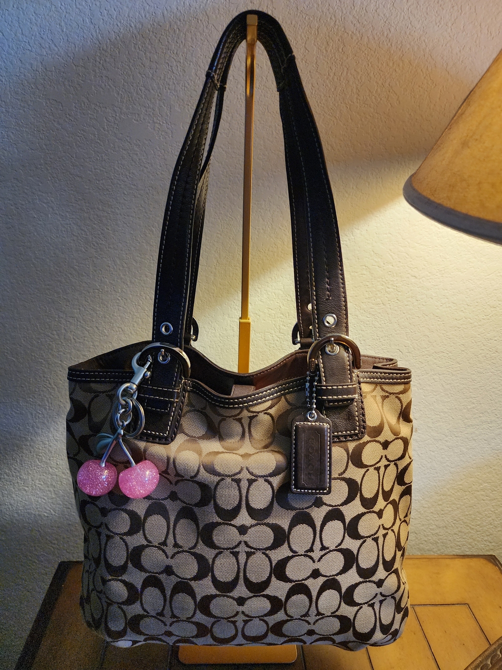 Coach Soho Signature Jacquad Canvas Shoulder Bag